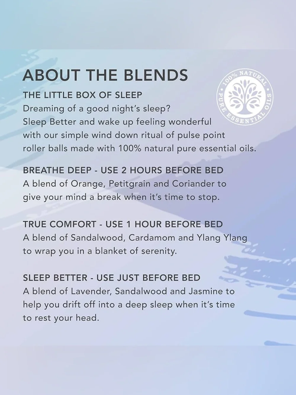 TISSERAND The Little Box of Sleep Aromatherapy Set